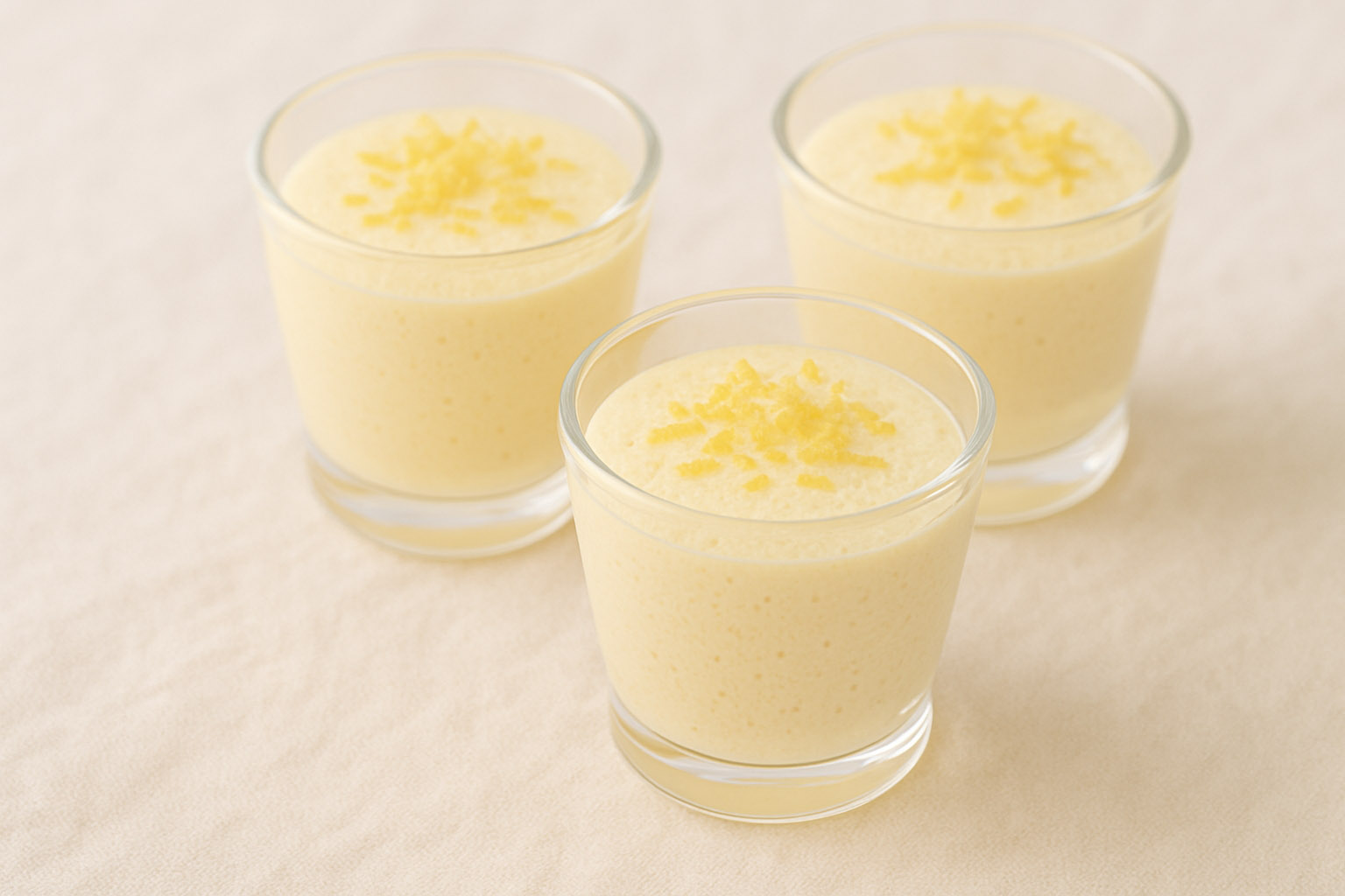 Mousse de Limón Fresca | Receta Rápida y Liviana