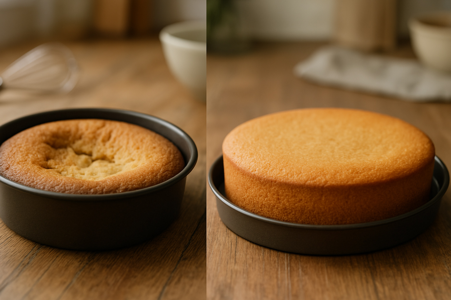 ¿Por qué mi bizcochuelo no sale bien?