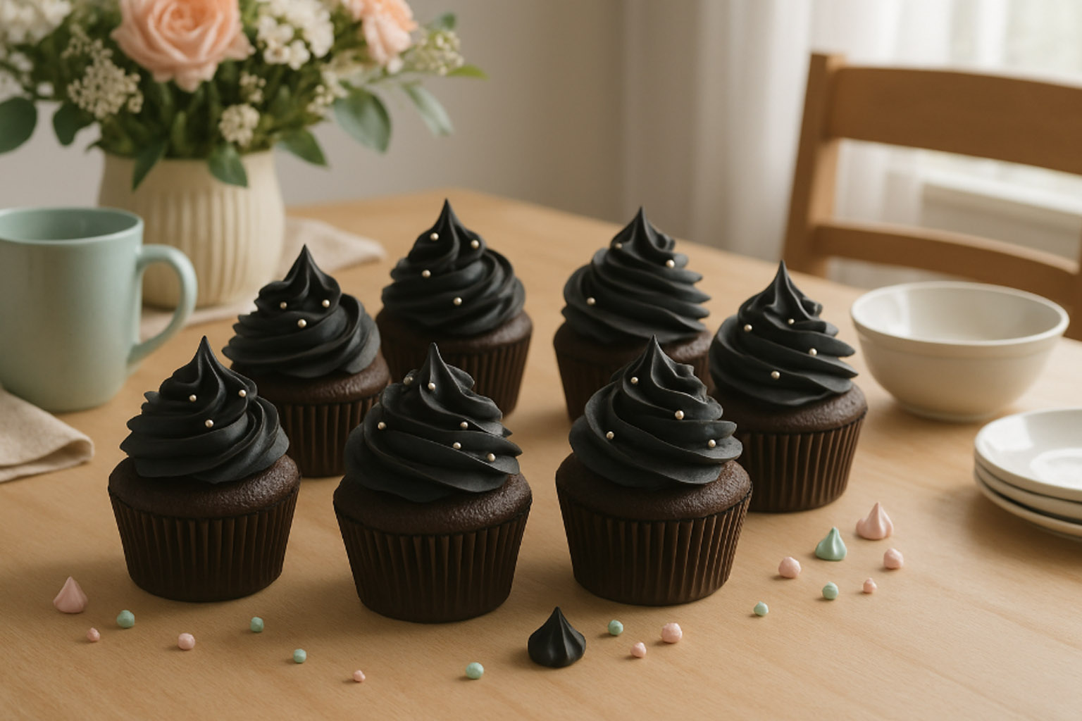 Cómo teñir de negro Butterceram