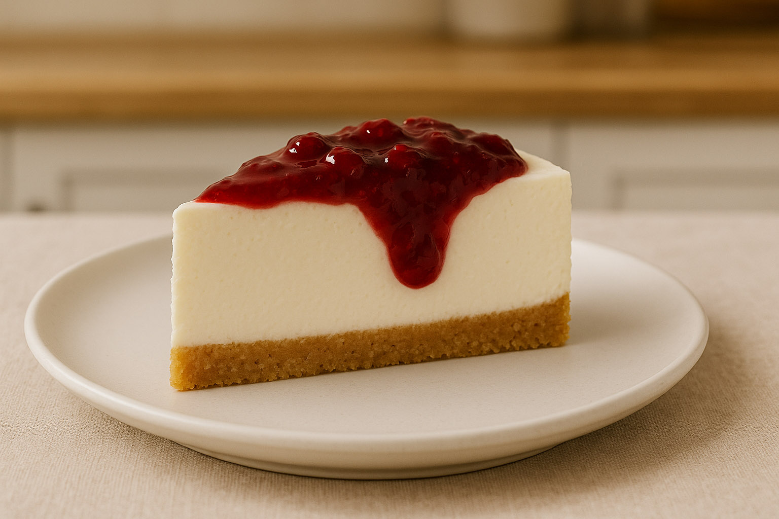 Cheesecake sin horno, cremosa y fácil