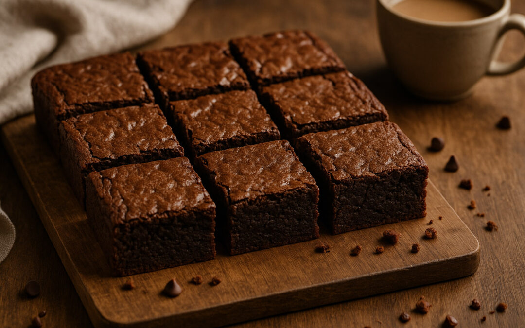 Brownies clásicos: fáciles, húmedos y chocolatosos